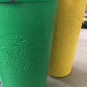 Starbucks cups